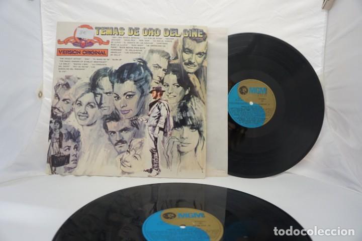 Discos de vinilo: Vinilo DOBLE LP - TEMAS DE ORO DEL CINE VERSION ORIGINAL / MGM RECORDS - Foto 1