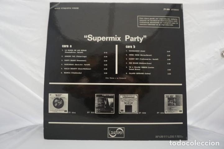 Discos de vinilo: Vinilo LP - SUPERMIX PARTY / ZAFIRO - Foto 2