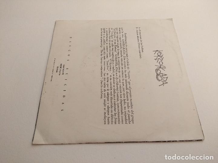 Discos de vinilo: SINGLE PUNK/KORROSKADA. - Foto 2