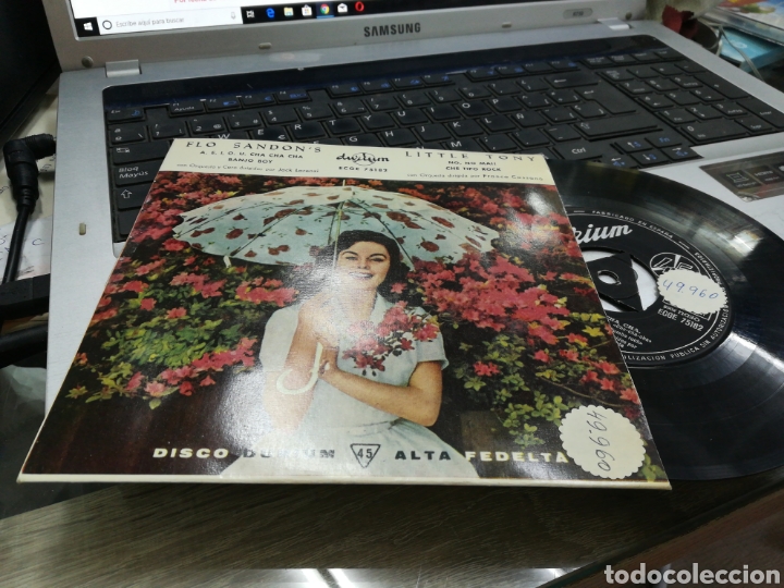 Dischi in vinile: Flo sandon's / little tony ep 1961