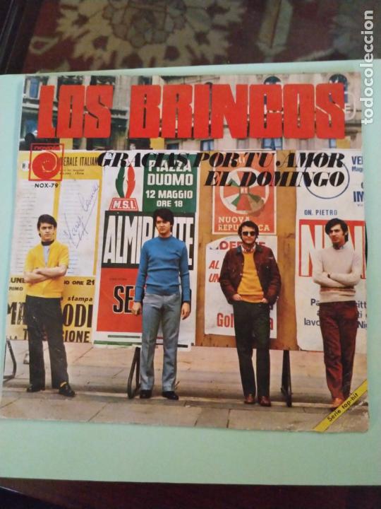 Discos de vinilo: DISCO VINILO -  DE LOS BRINCOS- GRACIAS POR TU AMOR