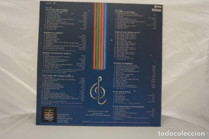 Discos de vinilo: Vinilo LP - HOOKED ON CLASSICS 2 CAN&acute;T STOP THE CLASSICS LOUIS CLARK / EDIGSA - Foto 2
