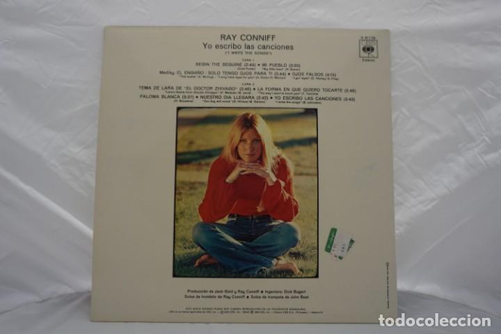 Discos de vinilo: Vinilo LP - RAY CONNIFF I WRITE THE SONGS / CBS - Foto 2