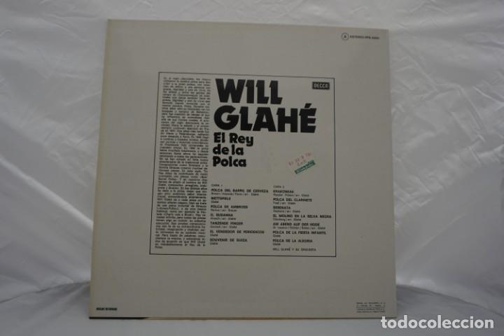 Discos de vinilo: Vinilo LP - WILL GLAHE EL REY DE LA POLCA / DECCA - Foto 2