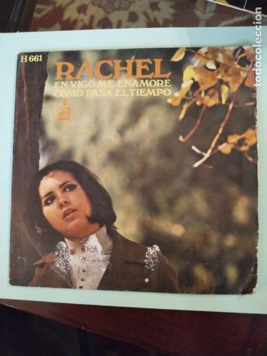 Discos de vinilo: DISCO VINILO DE RACH&Eacute;L - EN VIGO ME ENAMOR&Eacute;, COMO PASA EL TIEMPO
