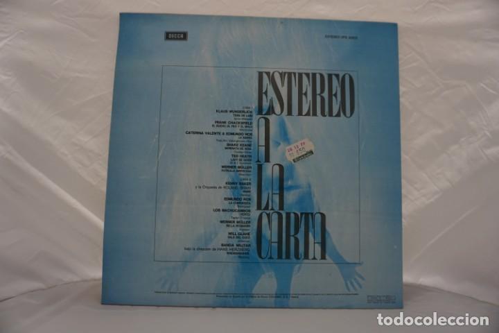 Discos de vinilo: Vinilo LP - ESTEREO A LA CARTA / DECCA - Foto 2