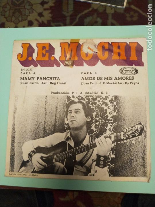 Discos de vinilo: DISCO VINILO  DE J.E. MOCHI- MAMY PANCHITA, AMOR DE MIS AMORES