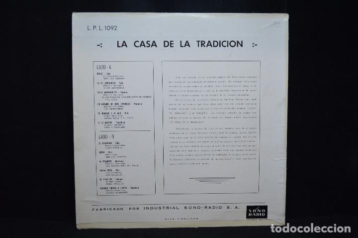 Discos de vinilo: VARIOUS - LA CASA DE LA TRADICION - LP - Foto 2