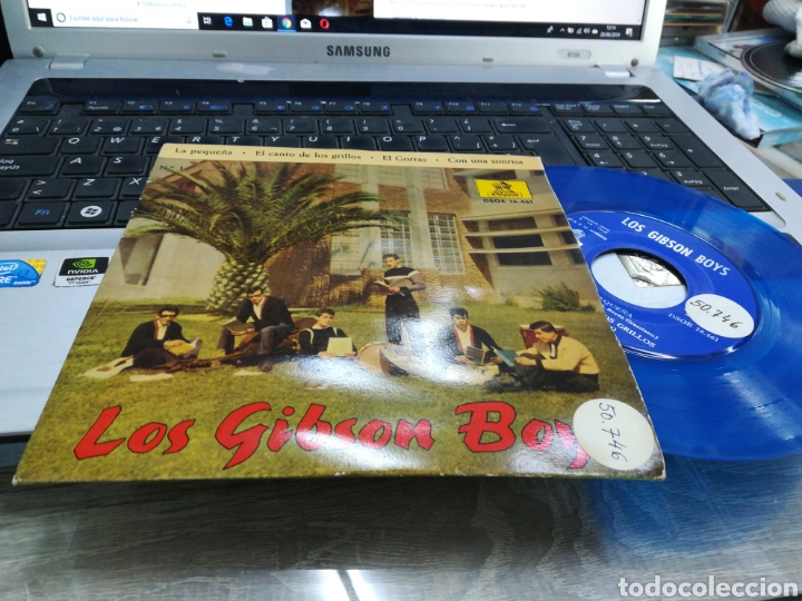 Disques de vinyle: Los gibson Boys ep la peque&ntilde;a + 3 espa&ntilde;a 1962