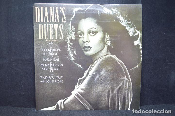 Discos de vinilo: Diana Ross &lrm;- Dianas Duets - LP - Foto 1