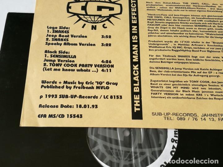 Discos de vinilo: IQ Inc - Snakes - 1993 - Foto 1