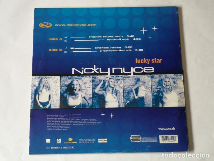 Discos de vinilo: Nicky Nyce - Lucky Star - 2001 - Foto 2