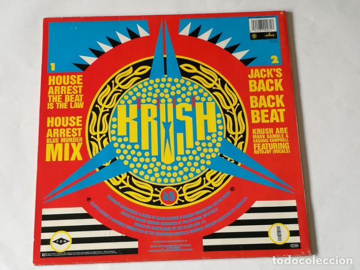 Discos de vinilo: Krush - House Arrest - 1987 - Foto 2