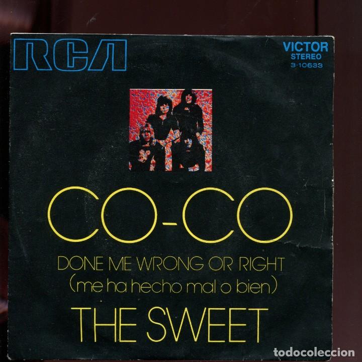 Discos de vinilo: the sweet.  co- co.  rca 1971. sp - Foto 1