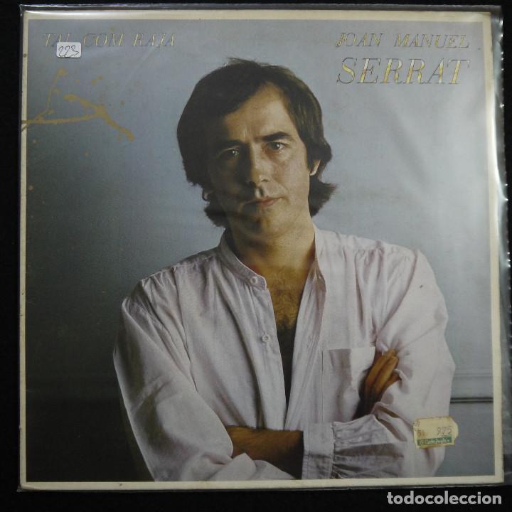 Discos de vinilo: JOAN MANUEL SERRAT - TAL COM RAJA - LP 1982 - Foto 1