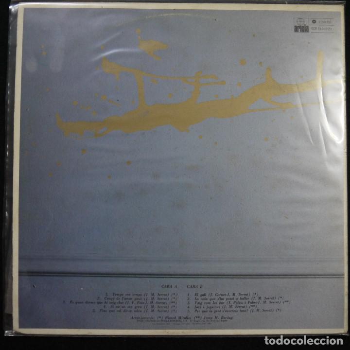 Discos de vinilo: JOAN MANUEL SERRAT - TAL COM RAJA - LP 1982 - Foto 2