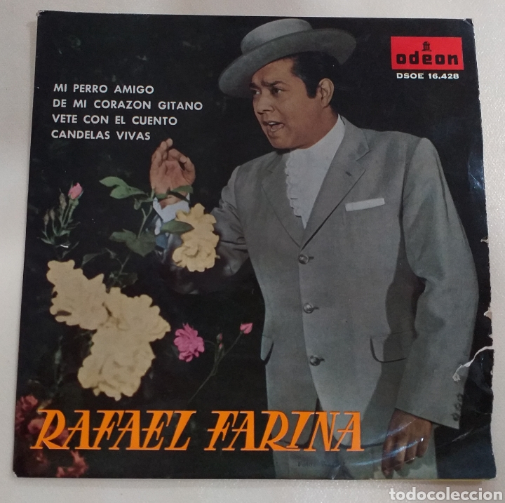 Discos de vinilo: Disco vinilo single Rafael Farina 1961 - Foto 1