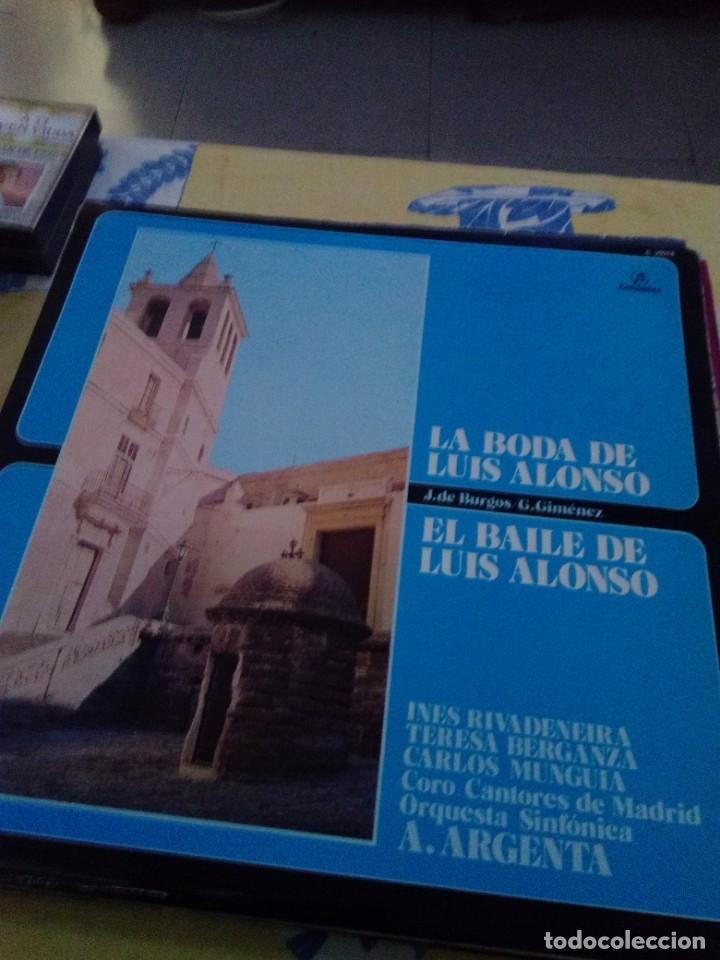 Discos de vinilo: LA BODA DE LUIS ALONSO. EL BAILE DE LUIS ALONSO. C5V - Foto 1