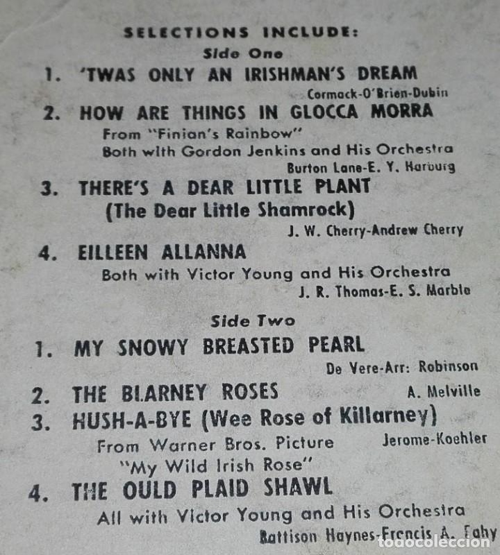 Discos de vinilo: Dick Haymes - Little shamrocks - Foto 4