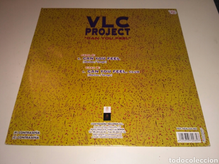 Discos de vinilo: VLC Project - Can You Feel - Foto 2
