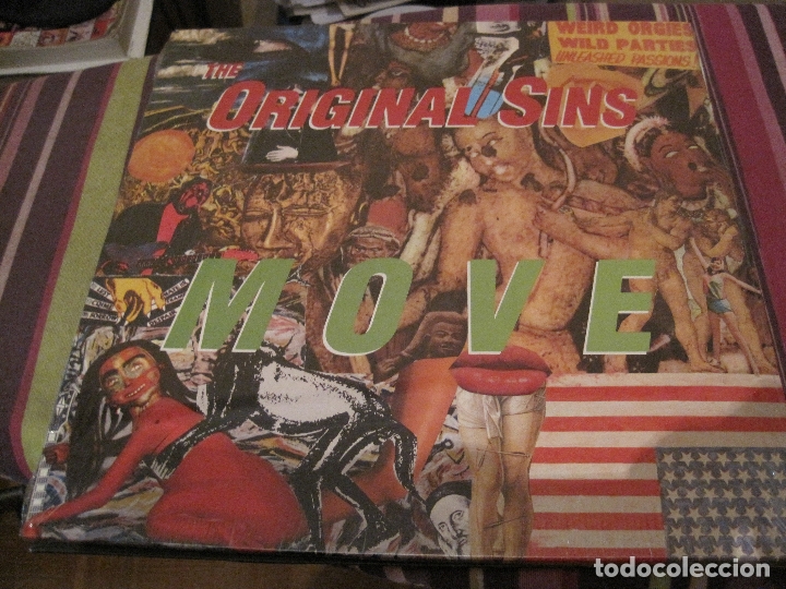 Discos de vinilo: LP THE ORIGINAL SINS MOVE DOBLE LP PRECINTADO - Foto 1