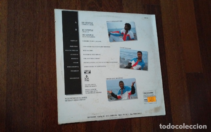 Discos de vinilo: B.V.S.M.P-be gentle.maxi - Foto 2
