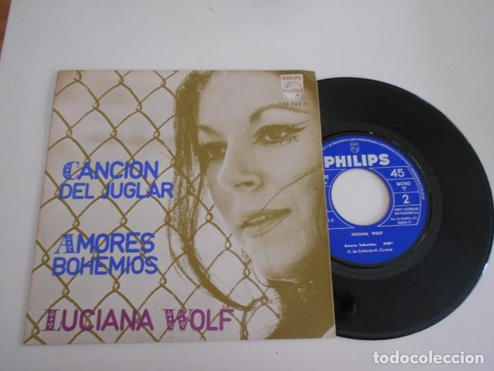 Discos de vinilo: LUCIAN WOLF-SINGLE CANCION DEL JUGLAR-NUEVO - Foto 1