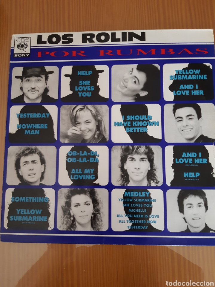 Discos de vinilo: Disco vinilo LP LOS ROLIN - Foto 1