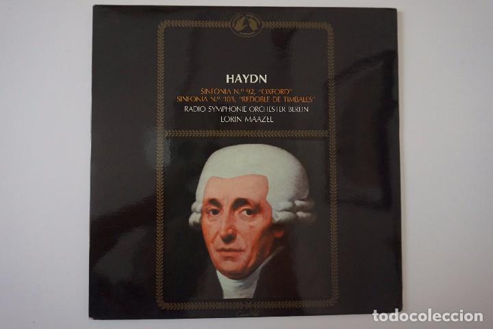 Discos de vinilo: haydn  sinfonia 92 103 lorin maazel - Foto 1