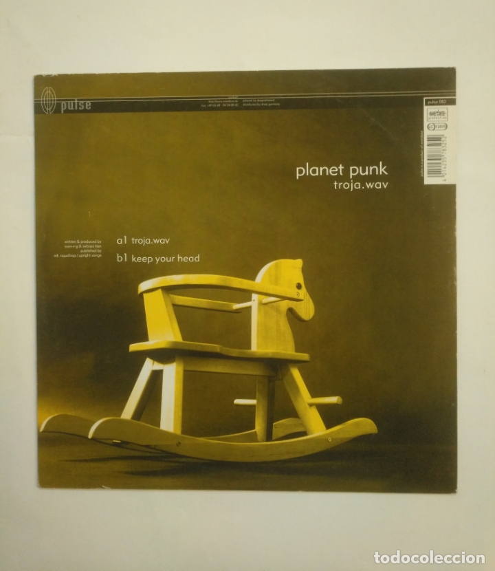 Discos de vinilo: PLANET PUNK. TROJA.WAV KEEP YOUR HEAD. MAXI SINGLE. TDKDA57 - Foto 2