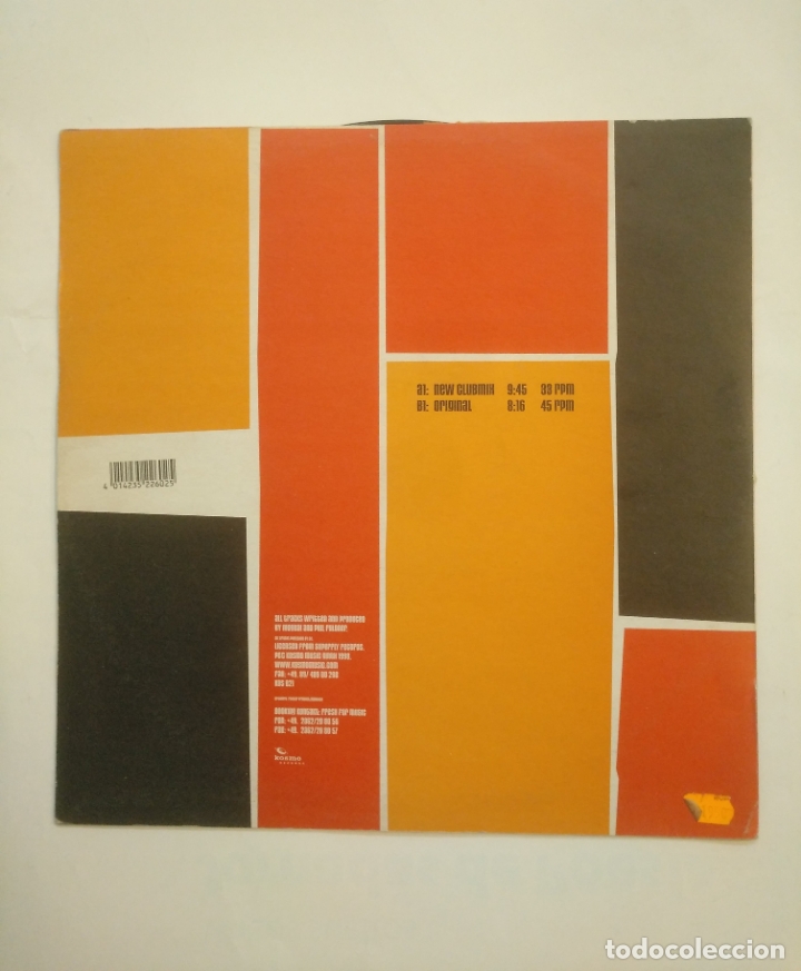 Discos de vinilo: DIAL M FOR MOGUAI. BEATBOX. MAXI SINGLE. TDKDA57 - Foto 2