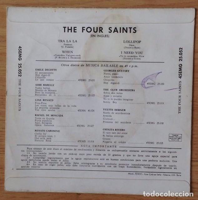 Discos de vinilo: The 4 Saints - Foto 2