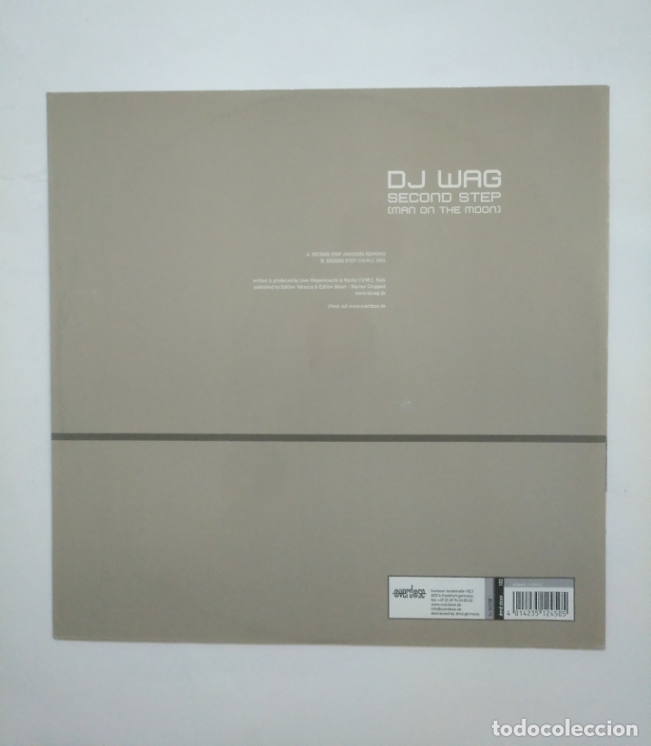 Discos de vinilo: DJ. WAP. SECOND STEP. MAN ON THE MOON. MAXI SINGLE. TDKDA58 - Foto 2