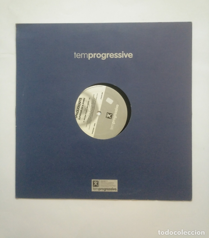 Discos de vinilo: TEM PROGRESSIVE. ELEVATOR. UP & DOWN. MAXI SINGLE. TDKDA58 - Foto 2