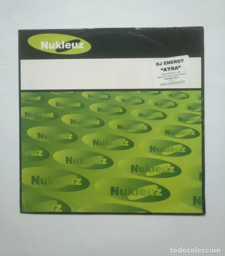 Discos de vinilo: NUKLEUZ. DJ. ENERY AYRA. MAXI-SINGLE. TDKDA58 - Foto 1