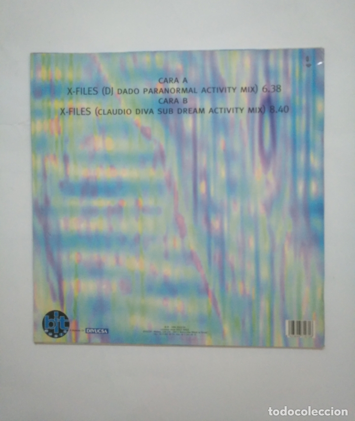Discos de vinilo: DJ. DADO. FILES. MAXI-SINGLE. TDKDA58 - Foto 2