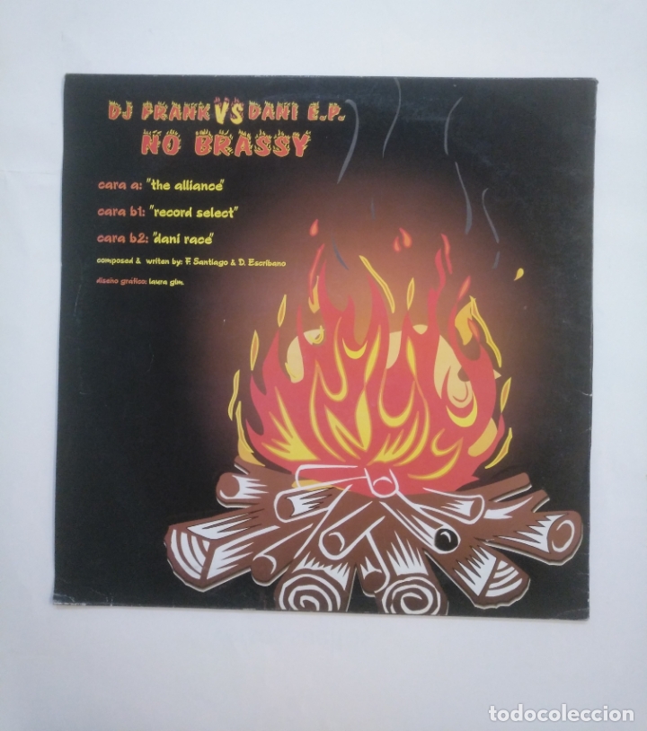 Discos de vinilo: DJ. FRANK VS. DJ. DANI. E.P. NO BRASSY. TDKDA58 - Foto 2