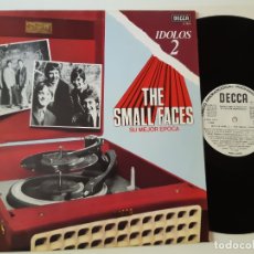 Discos de vinilo: SMALL FACES- IDOLOS 2- SU MEJOR EPOCA- SPAIN LP PROMO 1977- WHITE LABEL- COMO NUEVO. Lote 169007908