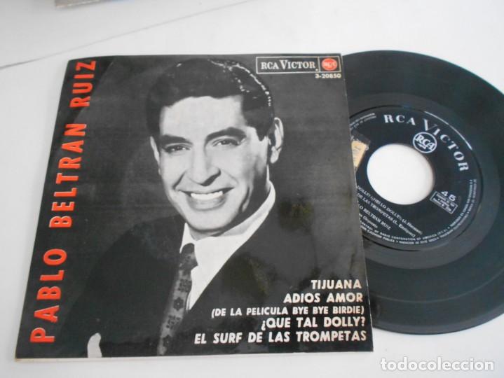 Discos de vinilo: PABLO BELTRAN RUIZ-EP TIJUANA +3 - Foto 1
