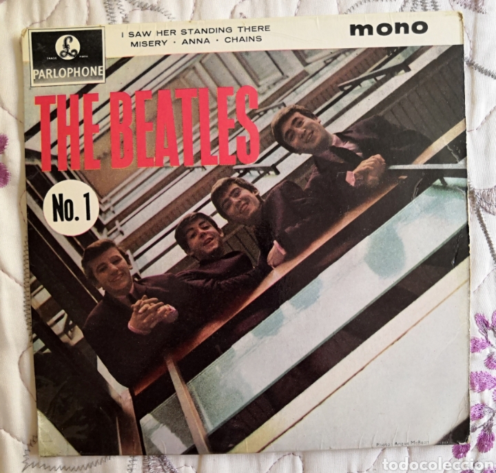 Discos de vinilo: SINGLE THE BEATLES N 1 - Foto 1