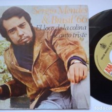 Discos de vinilo: SERGIO MENDES & BRASIL 66 - FOLL ON THE HILL / CANTO TRISTE - SINGLE 1968 - A&M