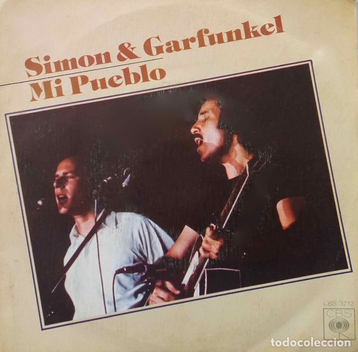 Discos de vinilo: SIMON & GARFUNKEL, MI PUEBLO. SINGLE ESPA&Ntilde;A - Foto 1
