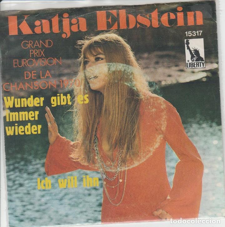 Katja Ebstein Wunder Gibt Immer Wieder Liberty Comprar Discos Singles Vinilos De Música Del 