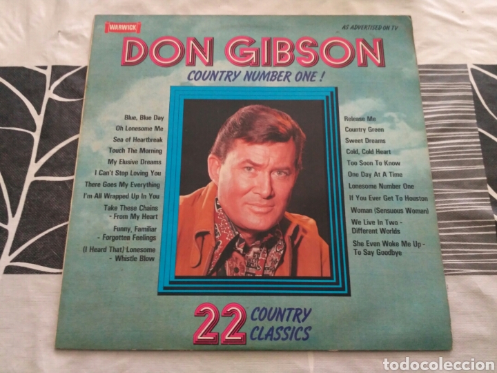 Discos de vinilo: Don Gibson - Country Number One ! (LP, Comp) - Foto 1