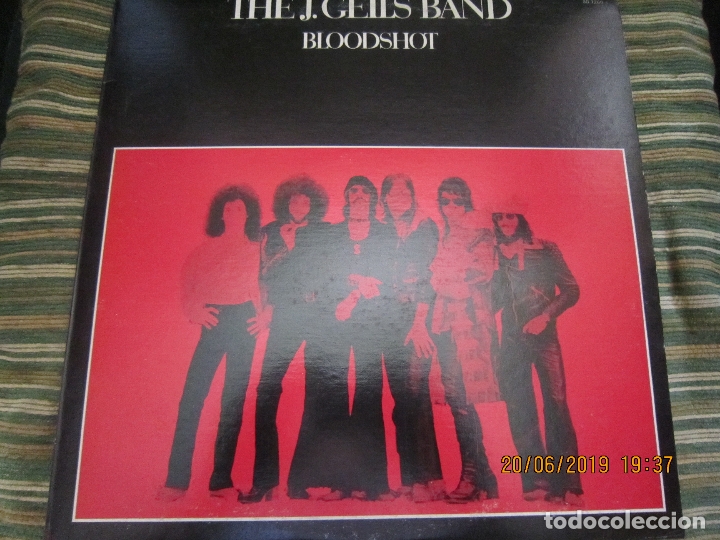 The J Geils Band Bloodshot Lp Original Can Sold Through Direct Sale