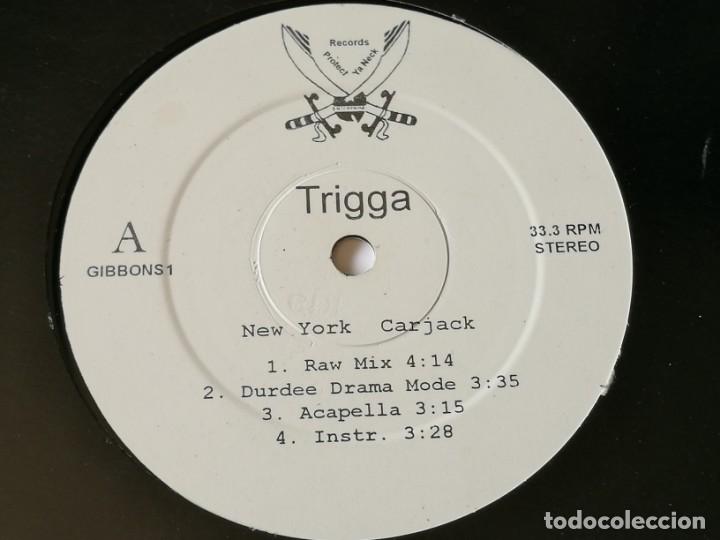 Discos de vinilo: Trigga - New York Carjack / No Tomorrow - 1996 - Foto 1
