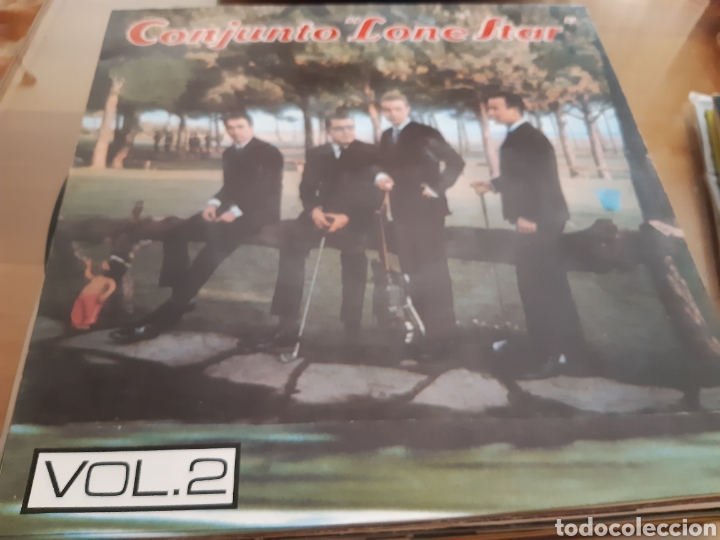 Discos de vinilo: Disco vinilo LP CONJUNTO LONE STAR - Foto 1