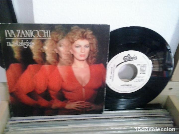 Discos de vinilo: LMV - Iva Zanicchi. Nostalgias. Epic 1981, ref. EPC A-2001. Single - Foto 1