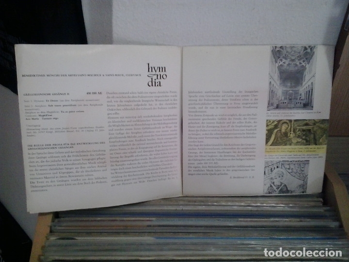 Discos de vinilo: LMV - Hymnodia. Gregorian chants. Philips, ref. 400-188 - Foto 3