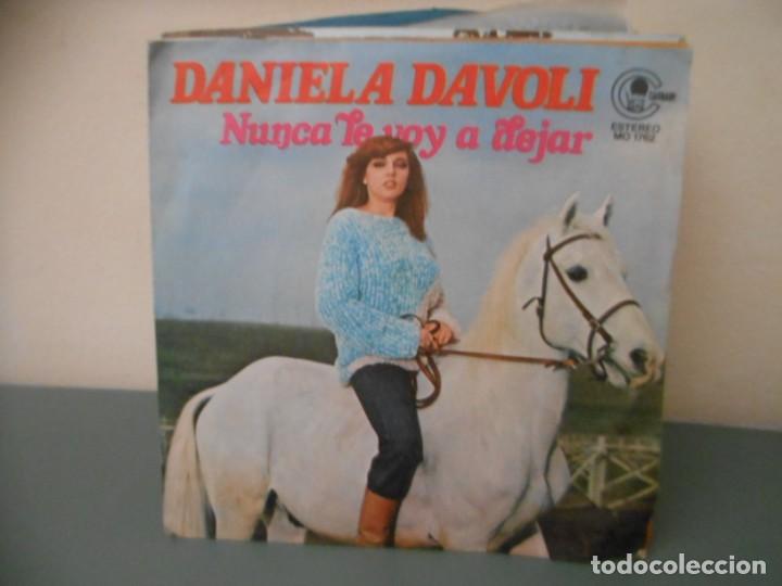 Discos de vinilo: DANIELA DAVOLI - NUNCA TE VOY A DEJAR - Foto 1